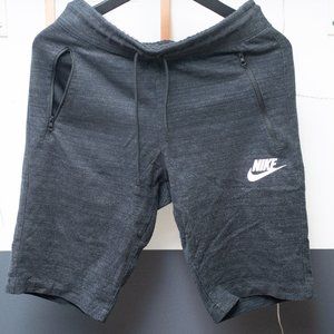 Dark Heather Grey Nike Sweat Shorts size Small